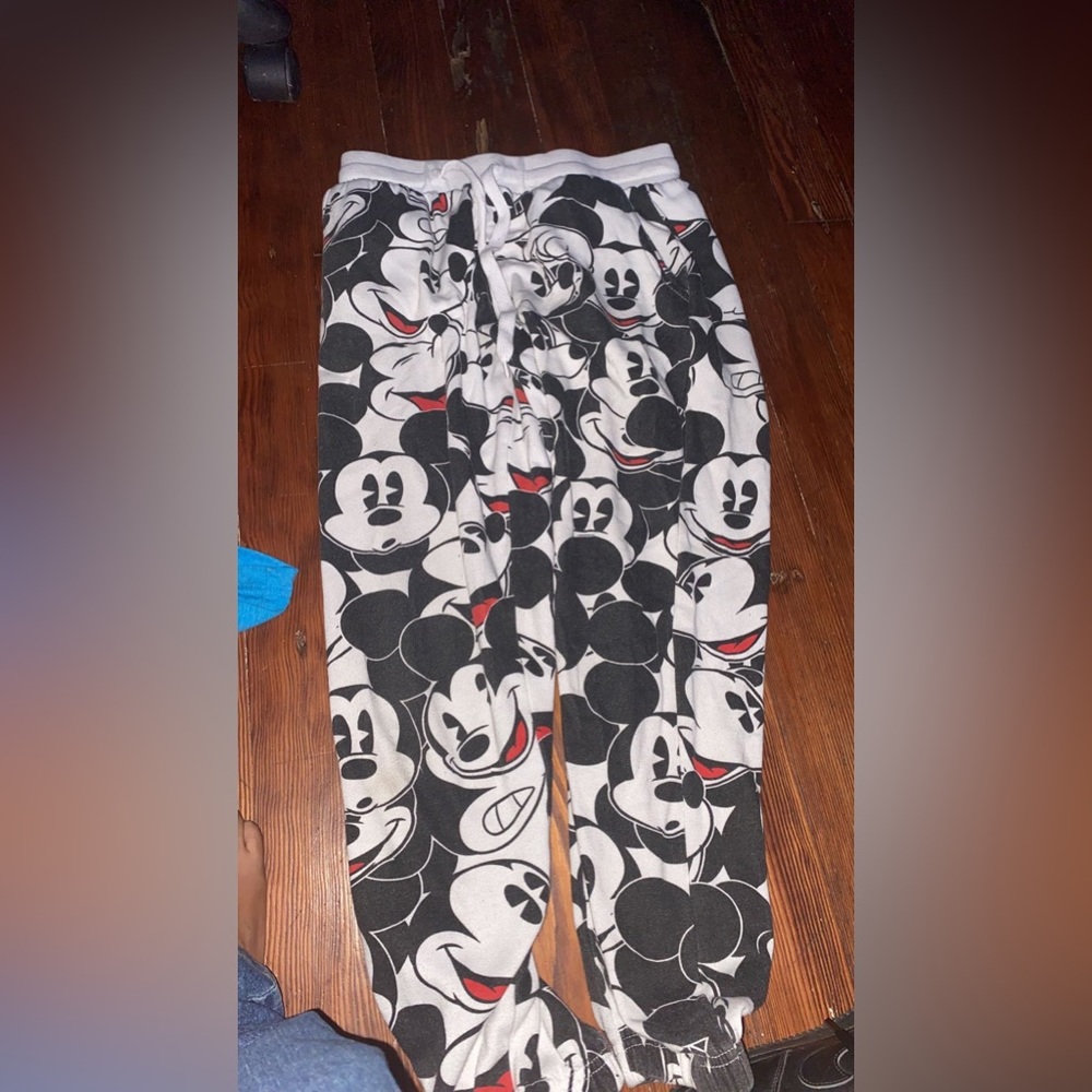 Mickey Mouse sweats, pj’s, medium